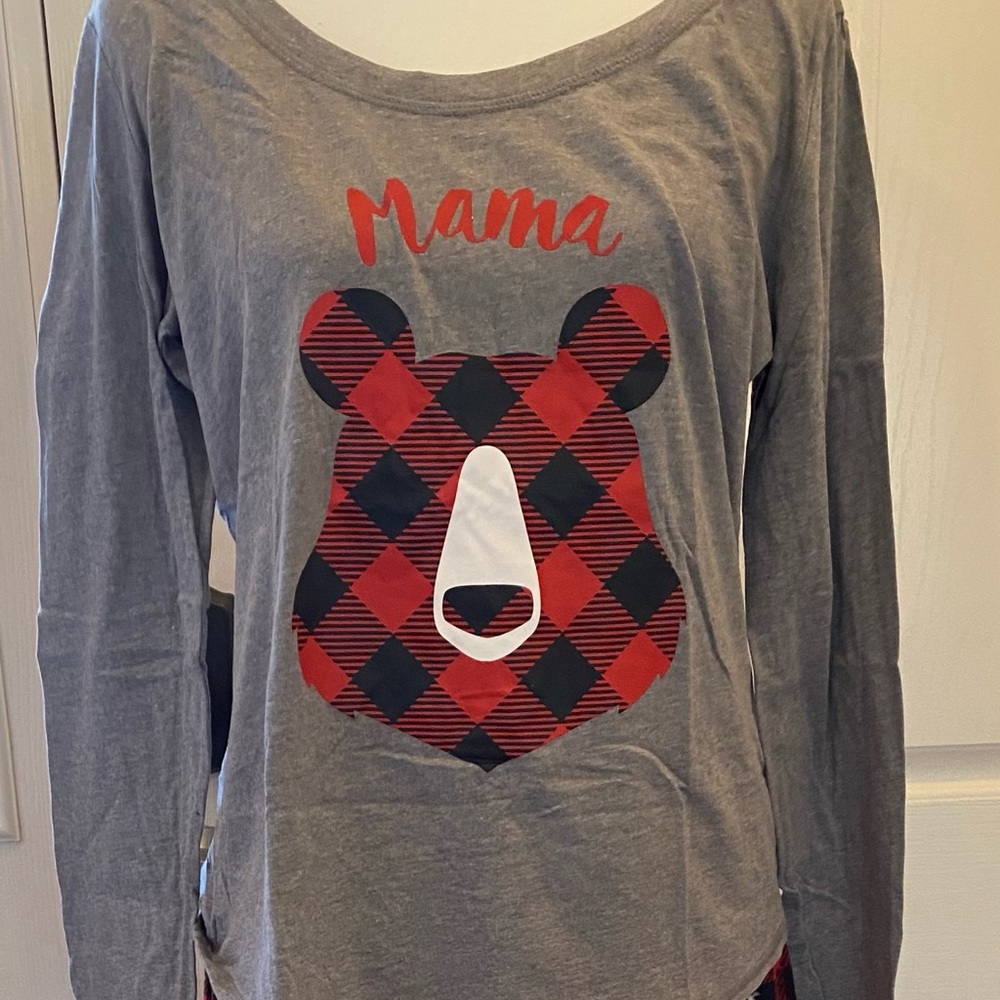 Mama Bear pajamas, size L